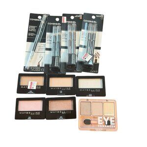 Women's‎ Lot of 10 Full Size New Makeup Products - Covergirl/Maybelline